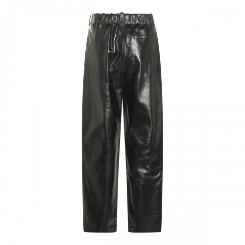 BLACK LEATHER PANTS