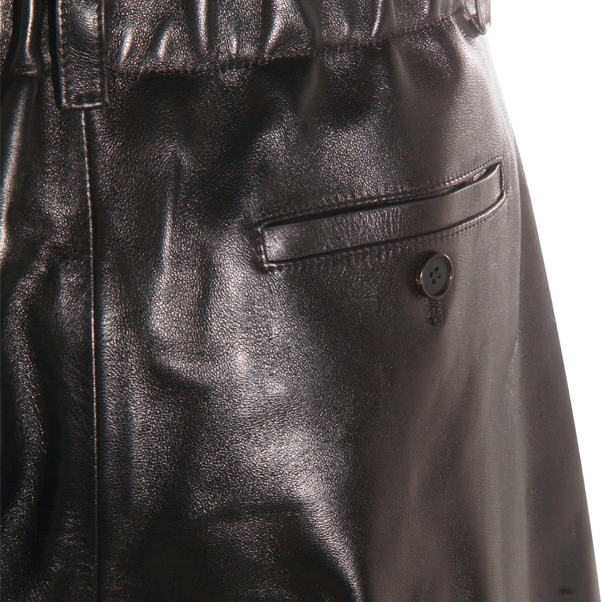 BLACK LEATHER PANTS