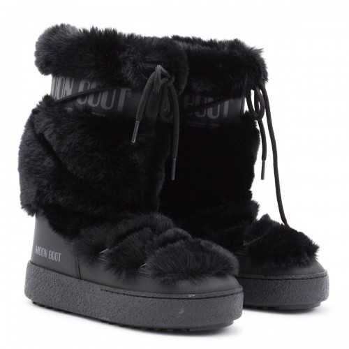 BLACK L TRACK HIGH WP BOOTS