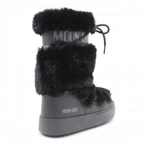 BLACK L TRACK HIGH WP BOOTS