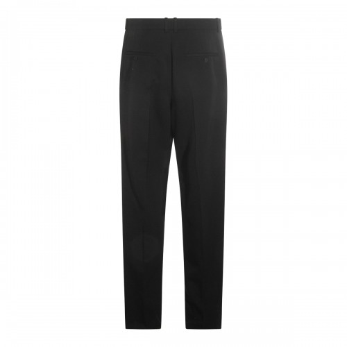 BLACK WOOL PANTS 2