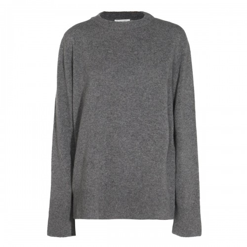 GREY WOOL KNITWEAR