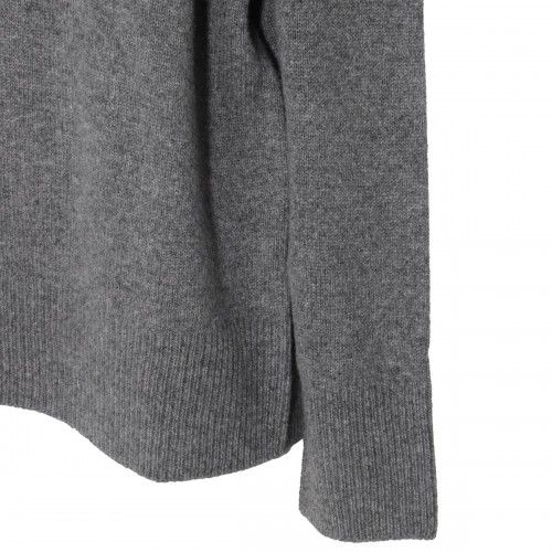GREY WOOL KNITWEAR