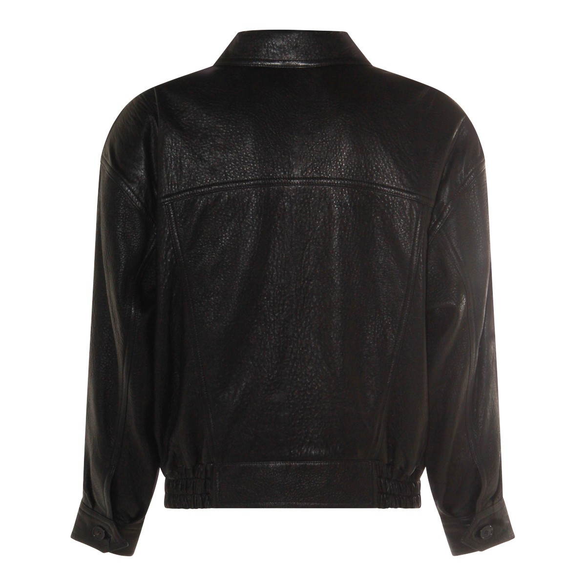 BLACK LEATHER JACKET