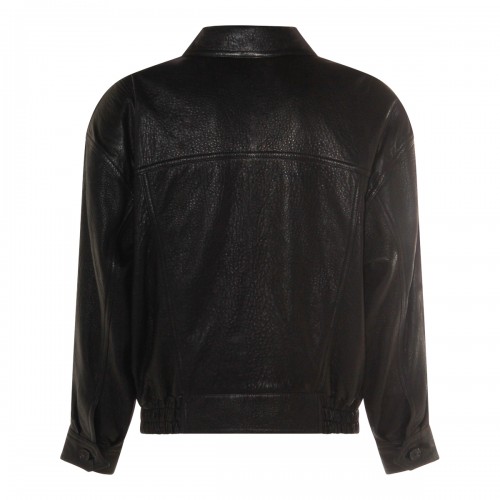 BLACK LEATHER JACKET