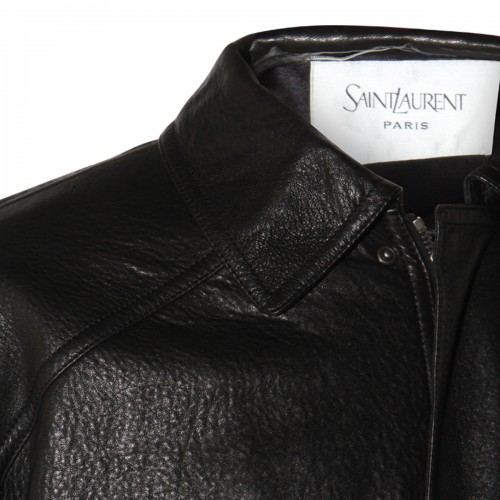 BLACK LEATHER JACKET