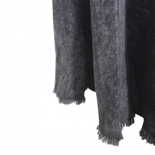 BLACK COTTON SKIRT