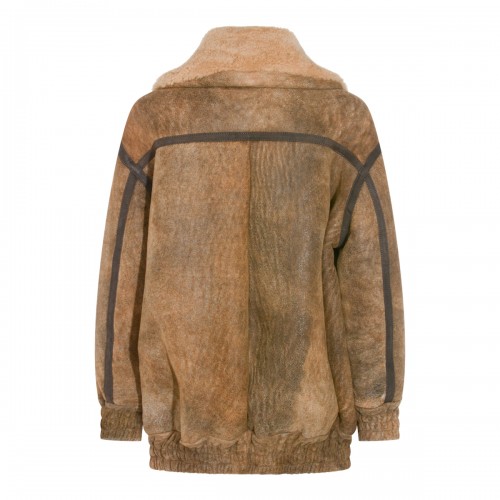 BROWN LEATHER JACKET 2