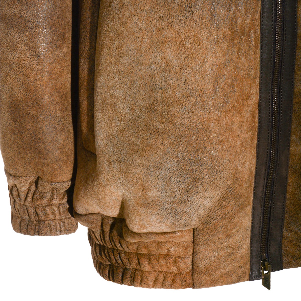 BROWN LEATHER JACKET