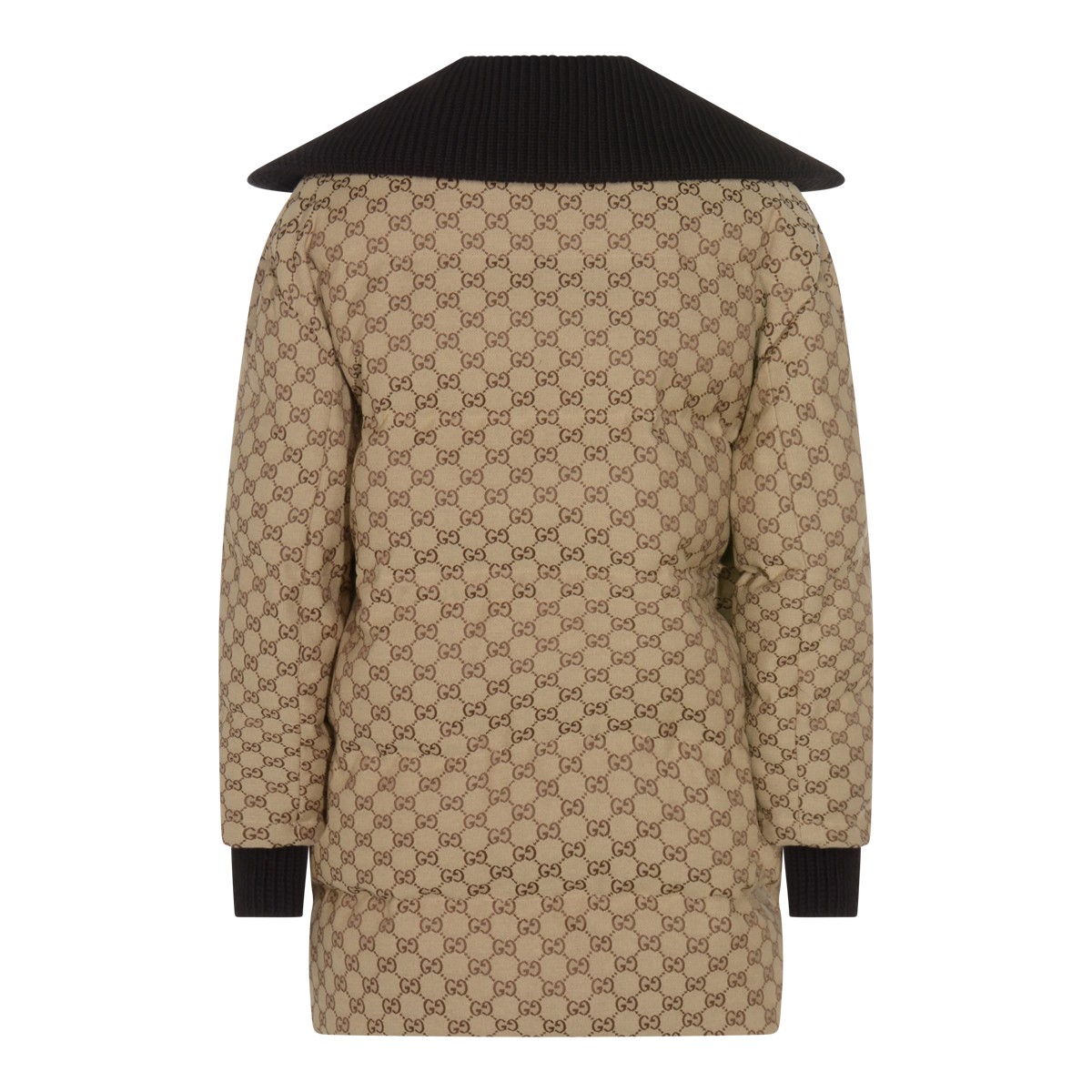 BEIGE COTTON DOWN JACKET BEIGE COTTON DOWN JACKET