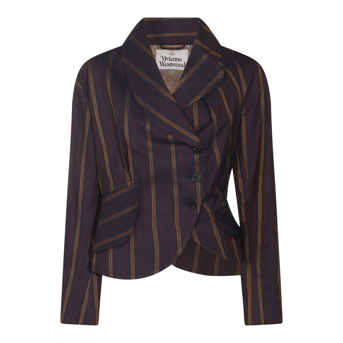 BLUE COTTON BLAZER