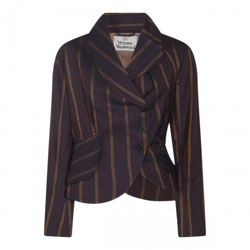 BLUE COTTON BLAZER