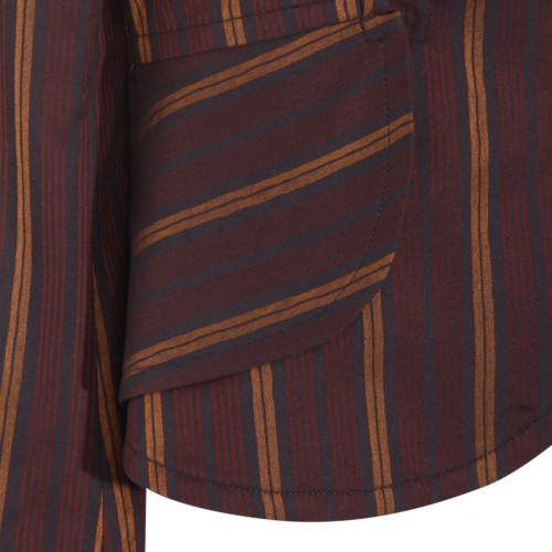 BLUE COTTON BLAZER