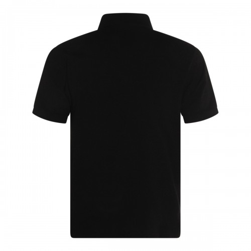 BLACK COTTON POLO SHIRT 2