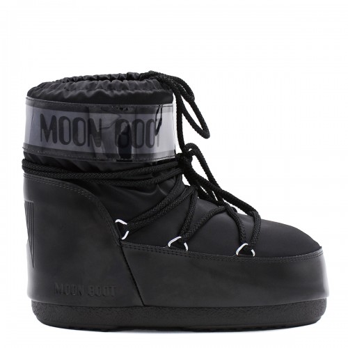 BLACK ICON LOW BOOTS