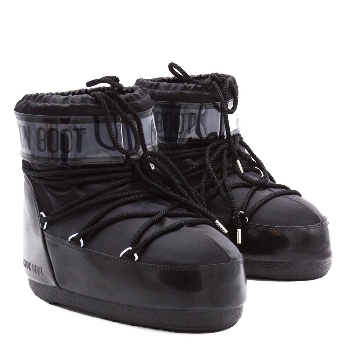 BLACK ICON LOW BOOTS