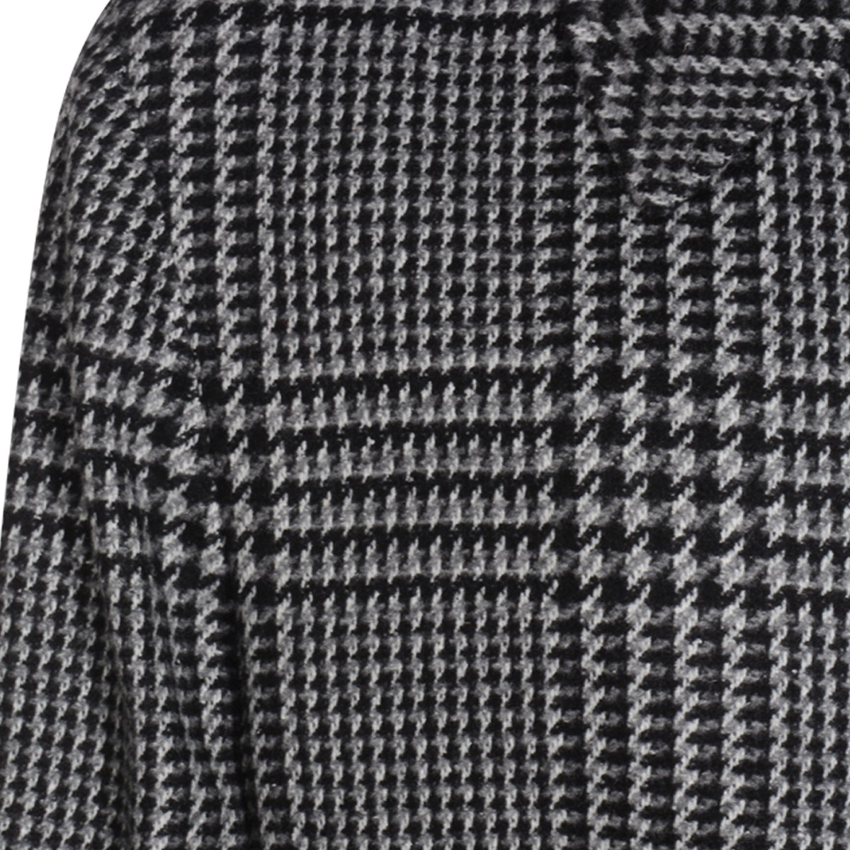 GREY AND BLACK WOOL COAT GREY AND BLACK WOOL COAT