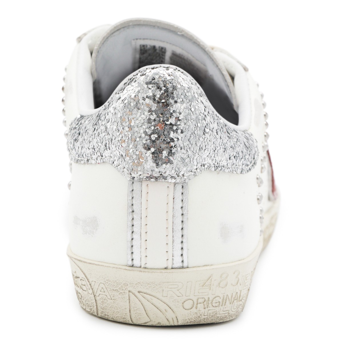 WHITE STEVEND SNEAKERS