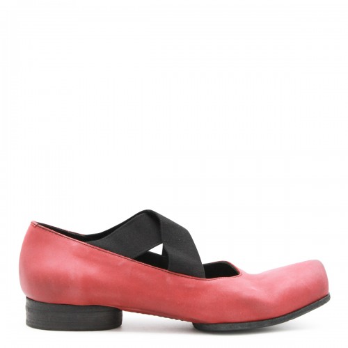 RED AND BLACK LEATHER...