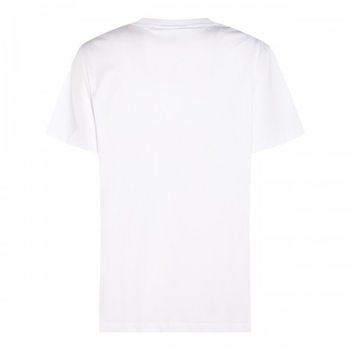 WHITE COTTON T-SHIRT