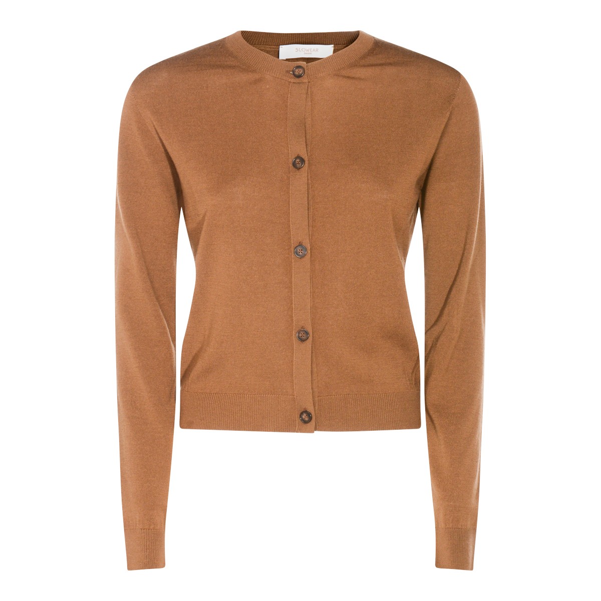 BROWN WOOL KNITWEAR BROWN WOOL KNITWEAR