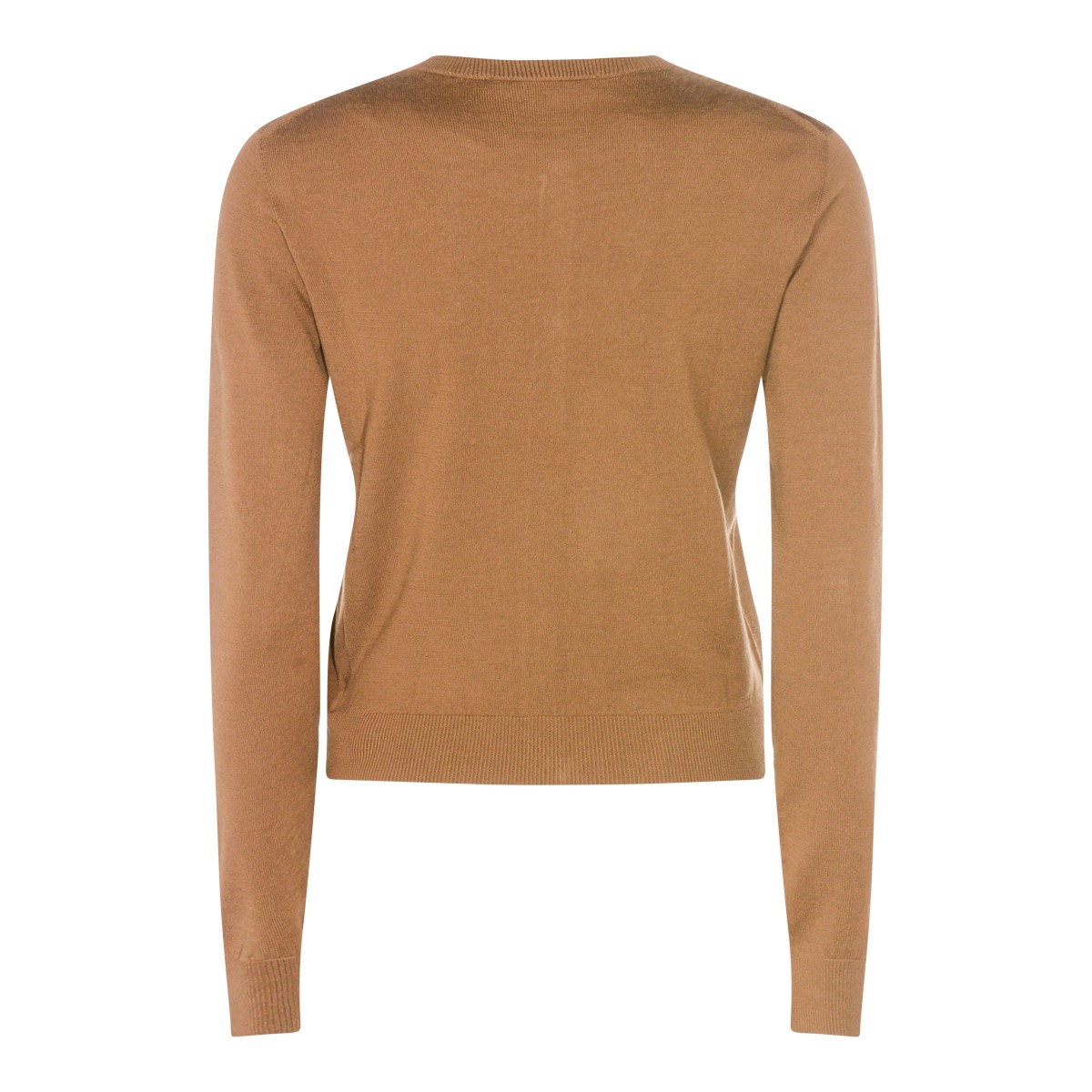 BROWN WOOL KNITWEAR BROWN WOOL KNITWEAR