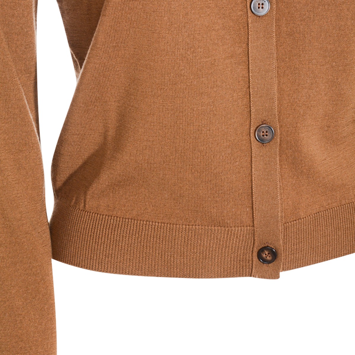 BROWN WOOL KNITWEAR BROWN WOOL KNITWEAR
