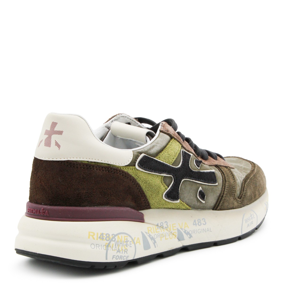 GREEN LEATHER MICK SNEAKERS