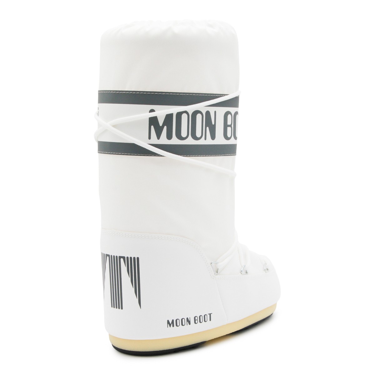 WHITE ICON NYLON BOOTS