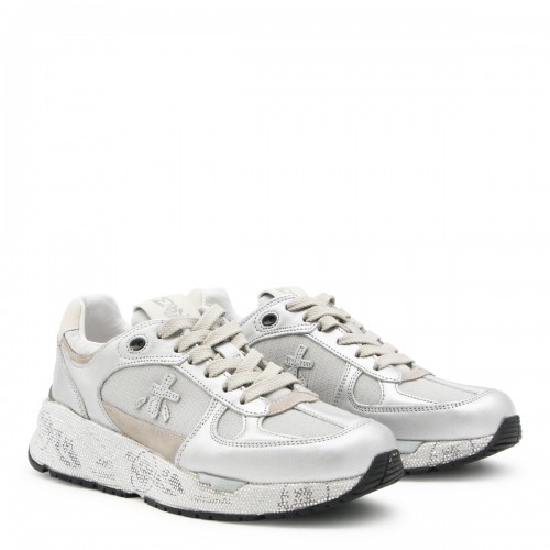 SILVER MASED SNEAKERS
