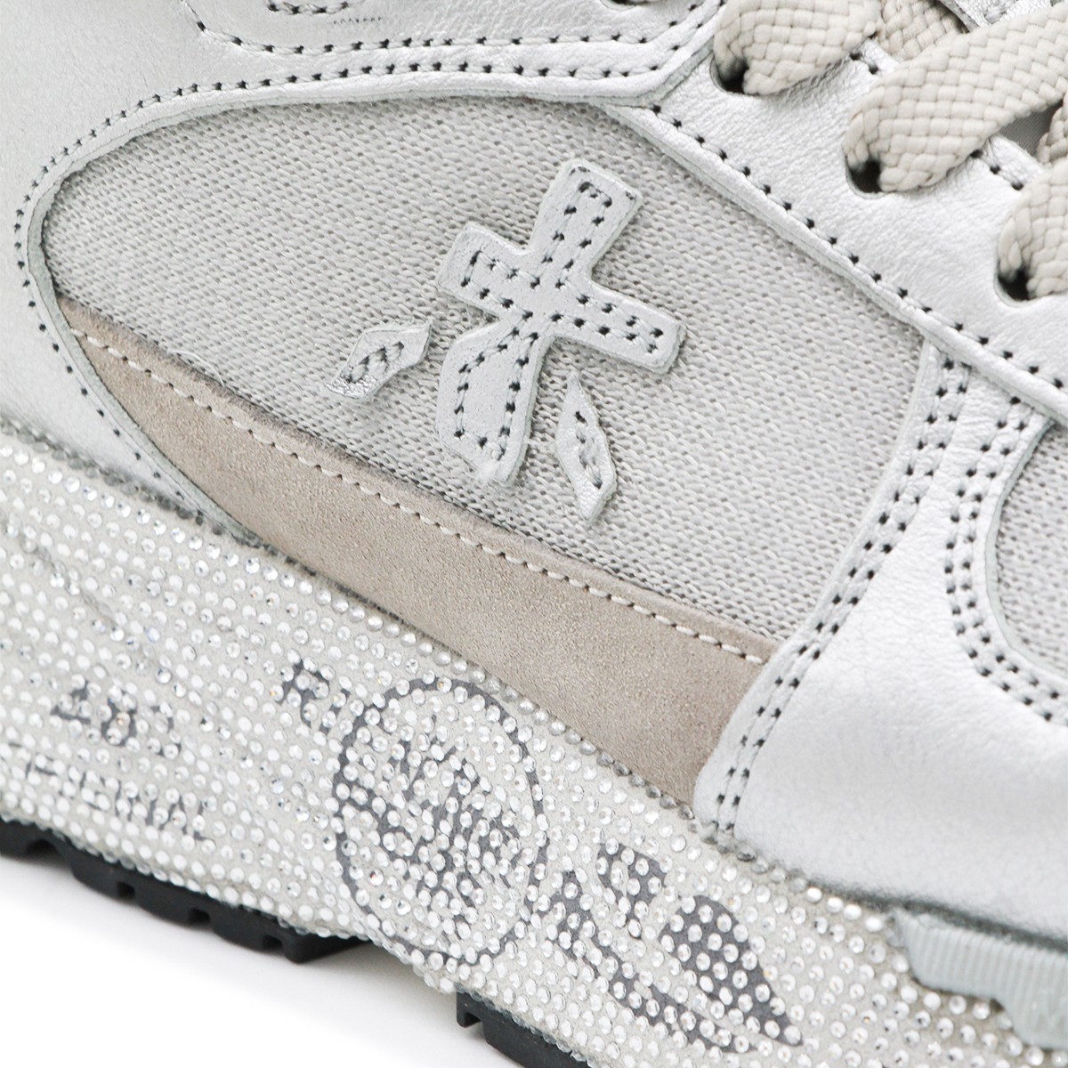 SILVER MASED SNEAKERS