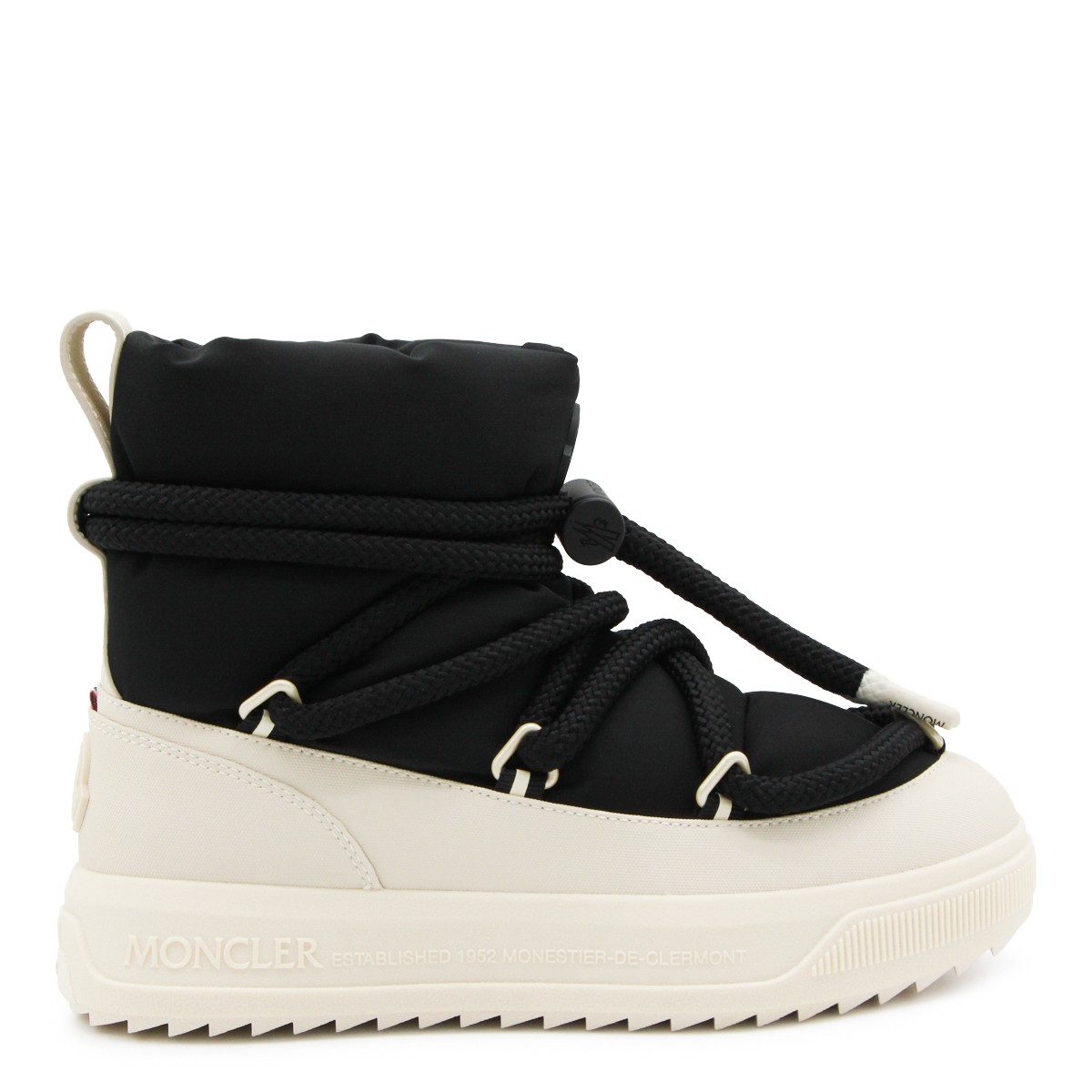 BLACK AND WHITE ALTIVE MID BOOTS