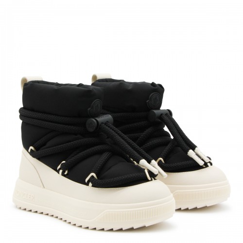 BLACK AND WHITE ALTIVE MID BOOTS