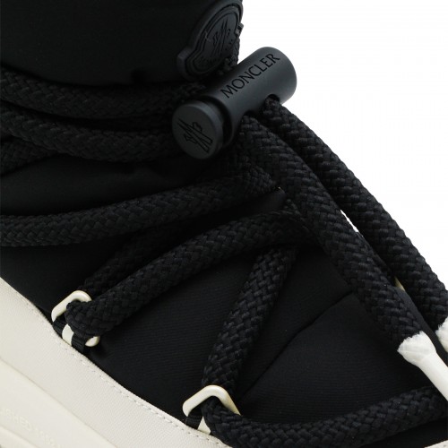 BLACK AND WHITE ALTIVE MID BOOTS