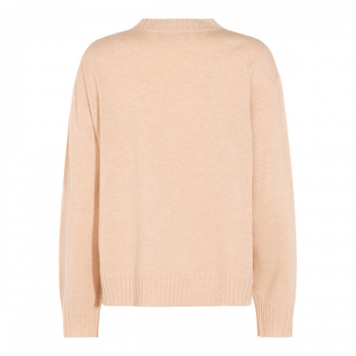 BEIGE WOOL KNITWEAR