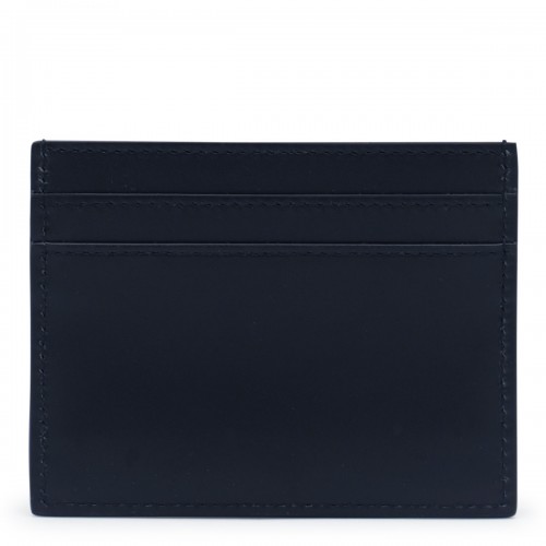 BLACK LEATHER CARD HOLDER