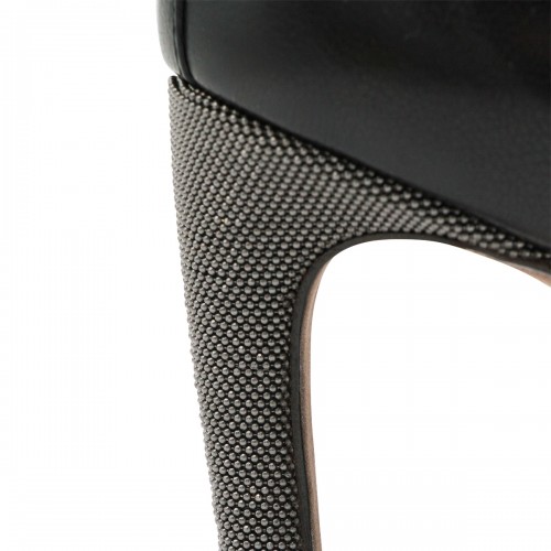 BLACK LEATHER BOOTS