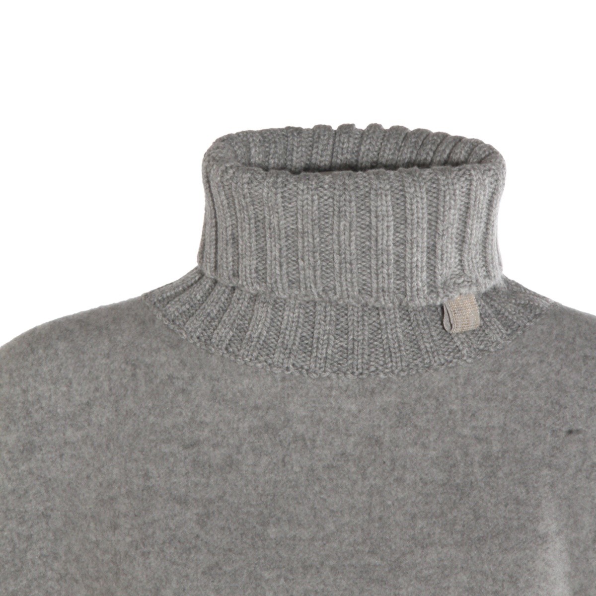 GREY WOOL CAPE