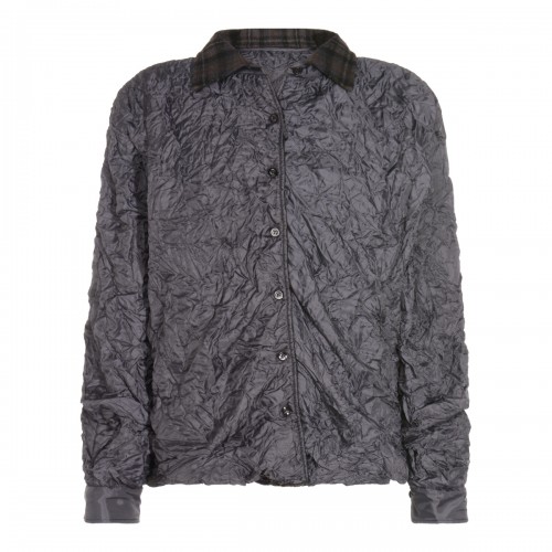 GREY WOOL CASUAL JACKET