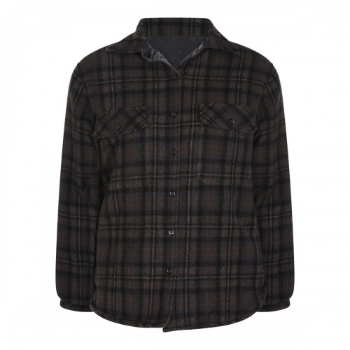 GREY WOOL CASUAL JACKET