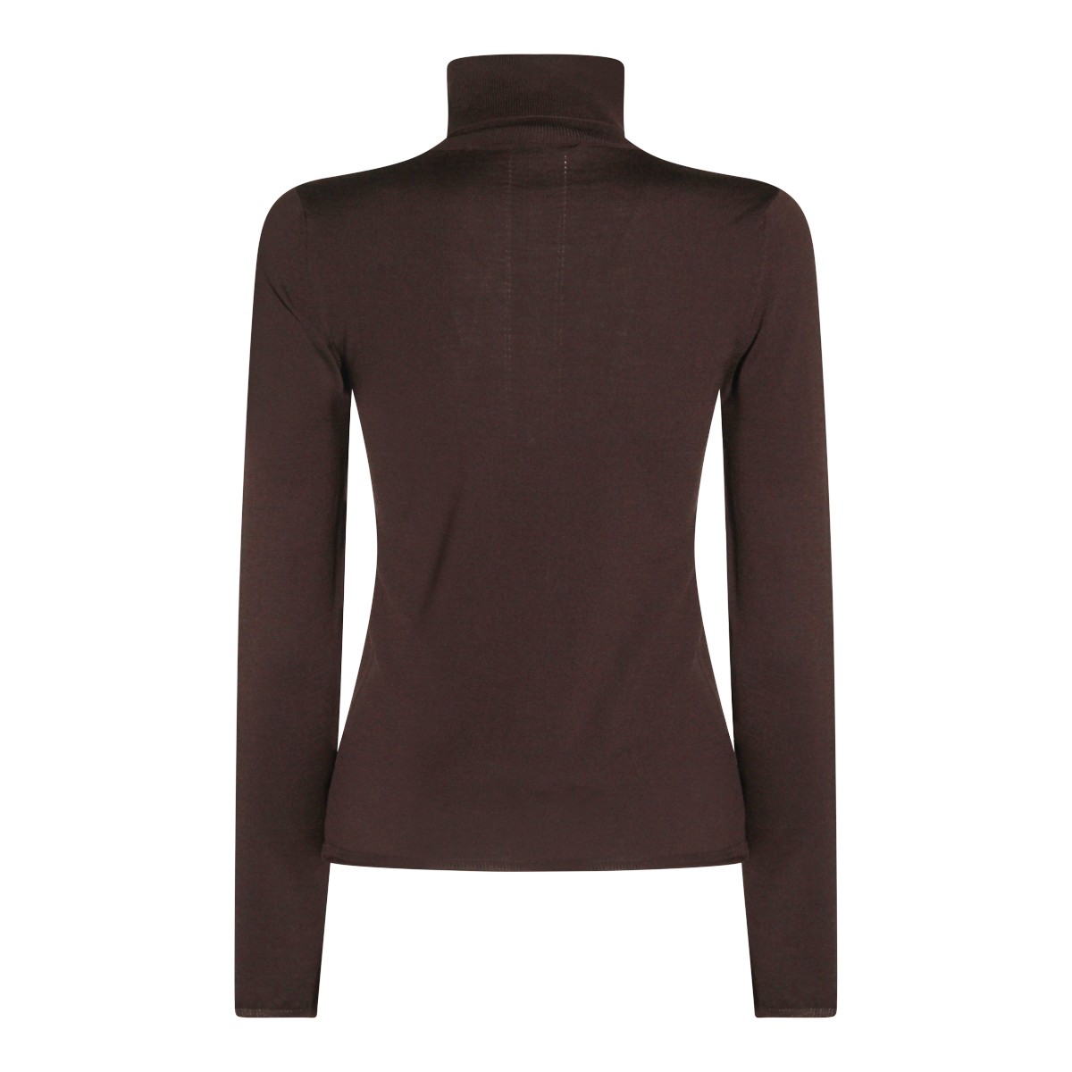BROWN WOOL KNITWEAR BROWN WOOL KNITWEAR
