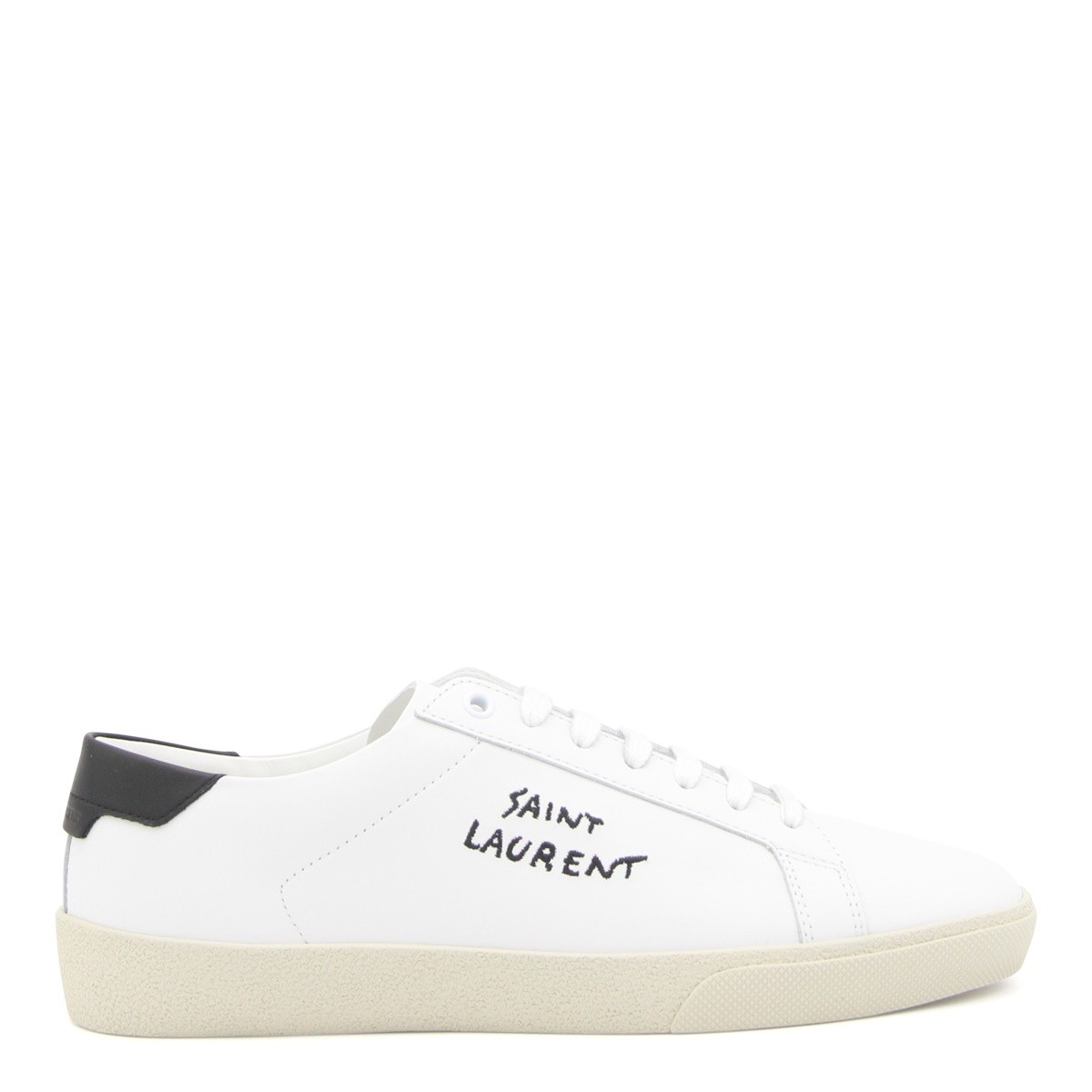 WHITE AND BLACK LEATHER COURT CLASSIC... WHITE AND BLACK LEATHER COURT CLASSIC...