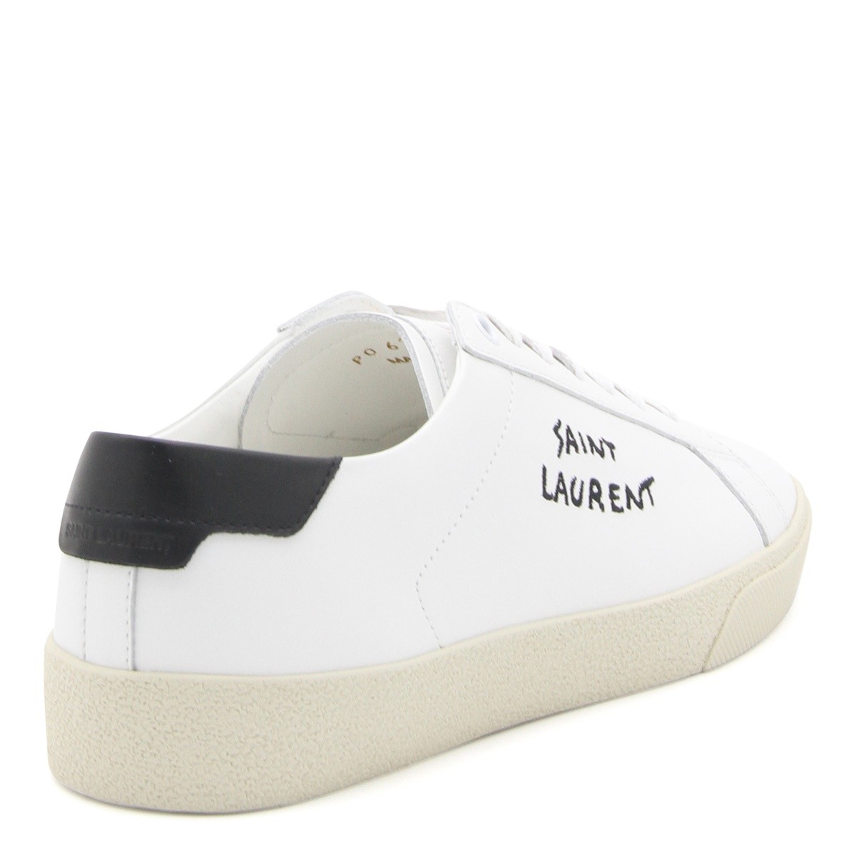 WHITE AND BLACK LEATHER COURT CLASSIC... WHITE AND BLACK LEATHER COURT CLASSIC...