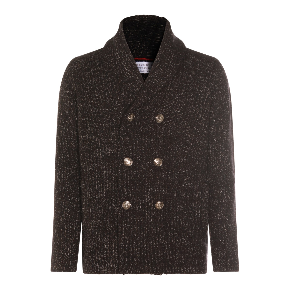 BLACK WOOL KNITWEAR