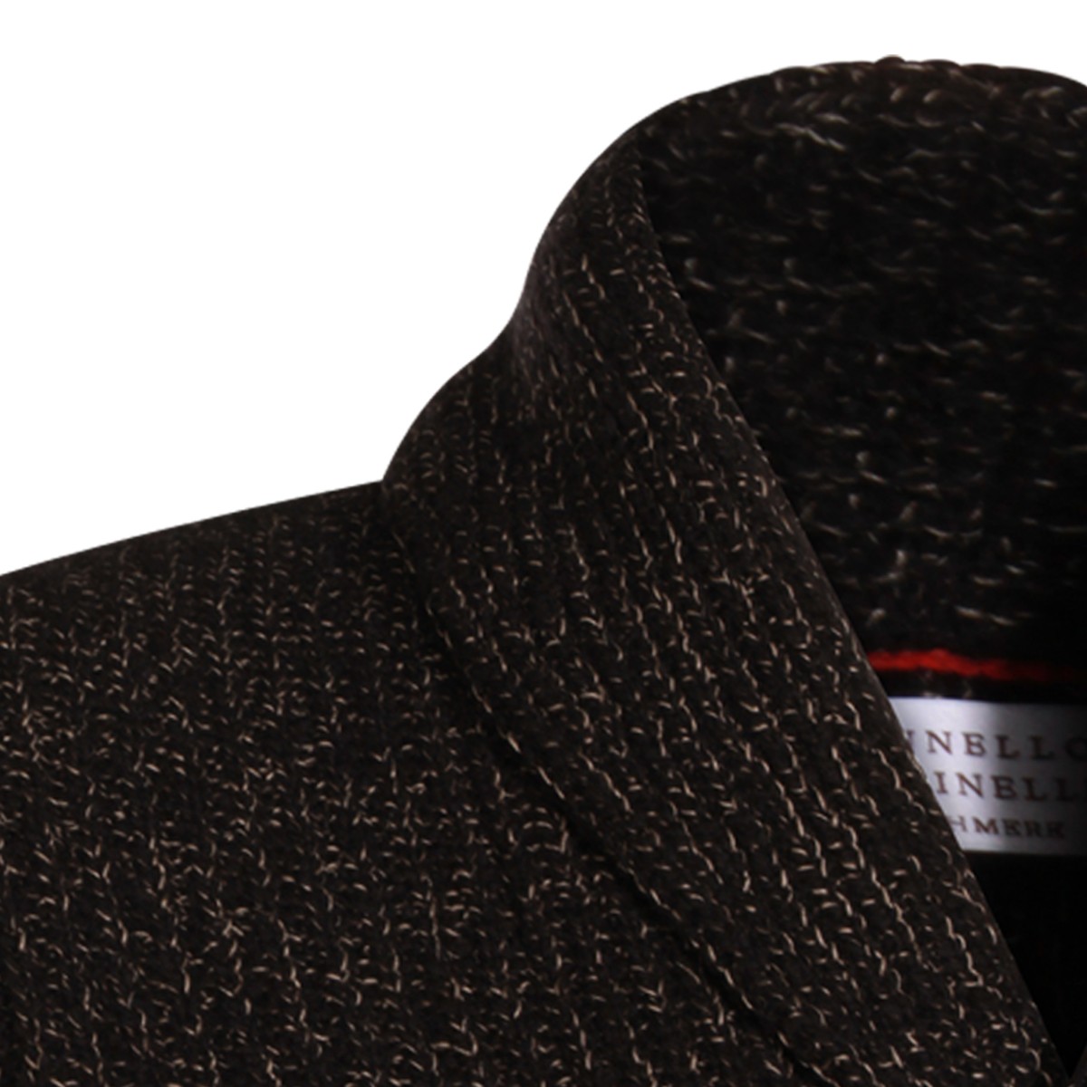 BLACK WOOL KNITWEAR