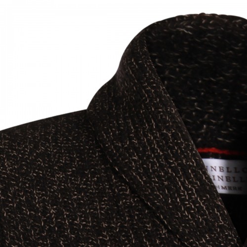 BLACK WOOL KNITWEAR