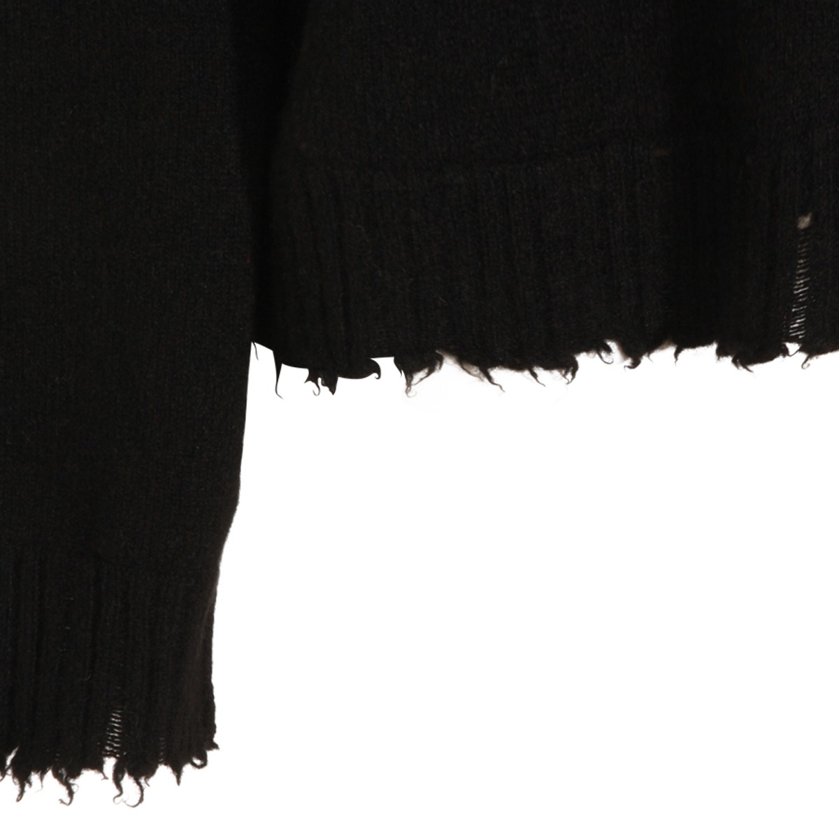 BLACK CASHMERE KNNITWEAR