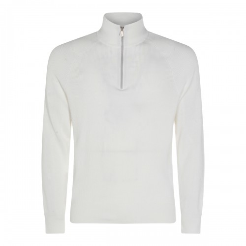 WHITE COTTON KNITWEAR