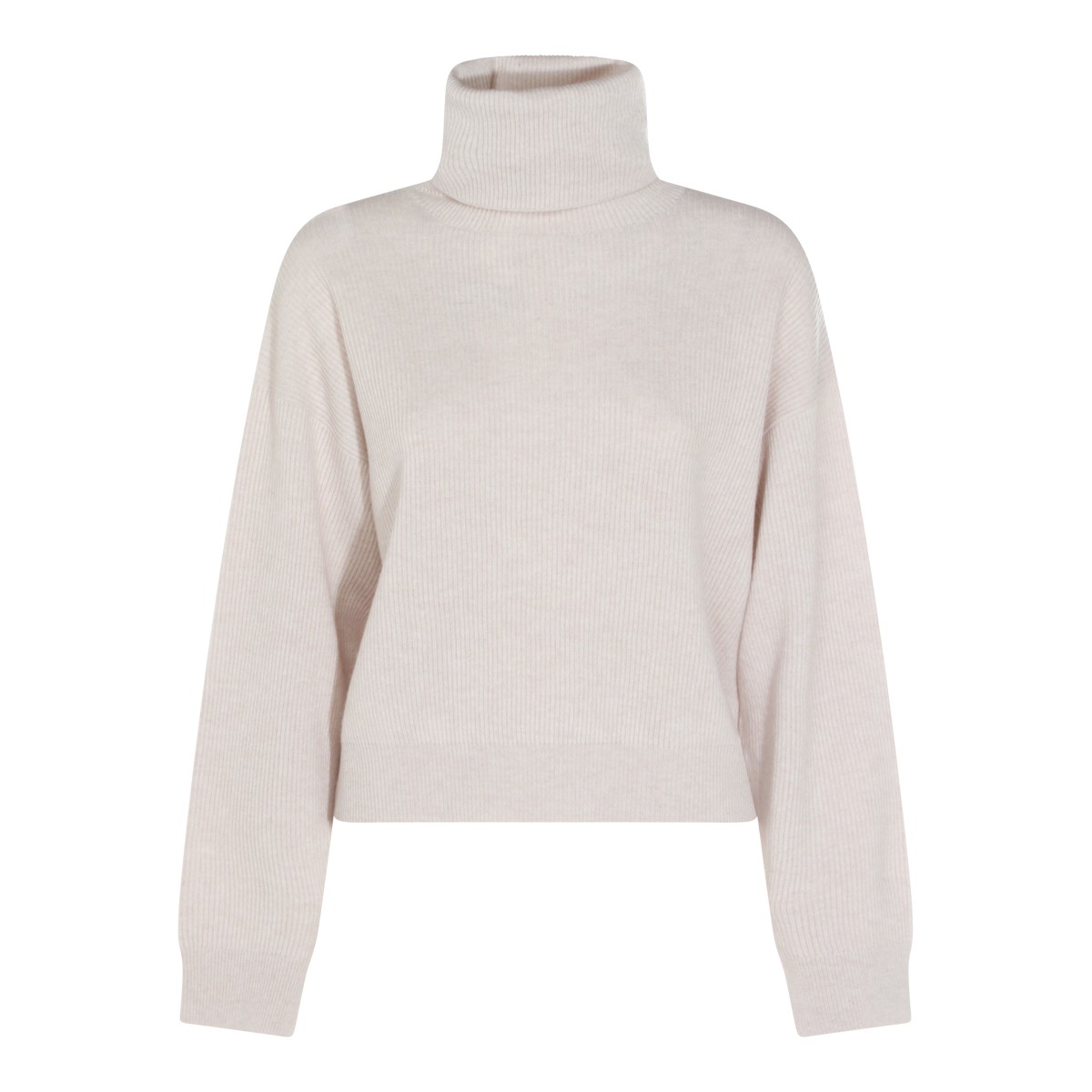 LIGHT BEIGE WOOL KNITWEAR LIGHT BEIGE WOOL KNITWEAR