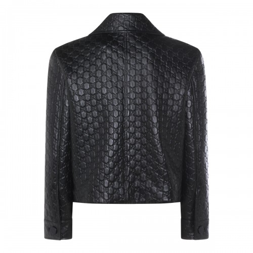 BLACK LEATHER JACKET 2